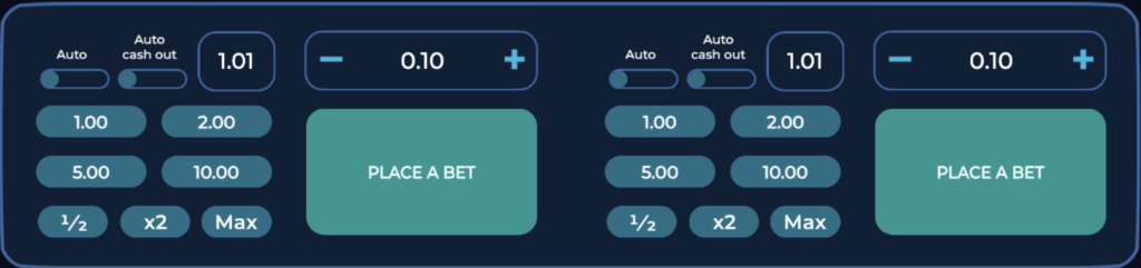 Pilot Coin betting control