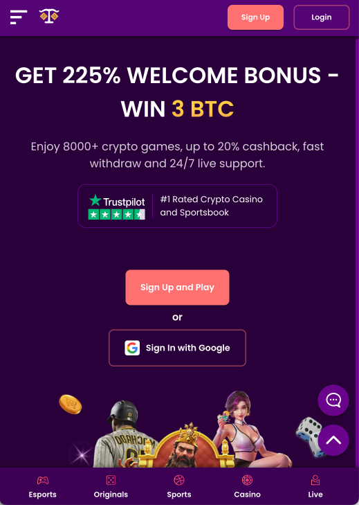 Trustdice Casino on Mobile