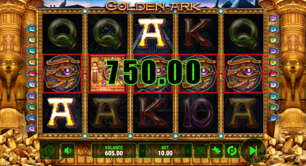 Bitstarz Novomatic Golden Ark Slot Free Play