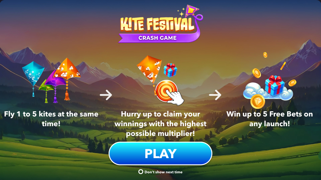 How to Play Kite Festival Crash Game by Mascot Gaming