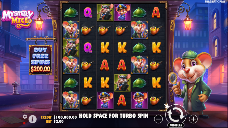 Mystery Mice Slot from Pragmatic Play Desktop