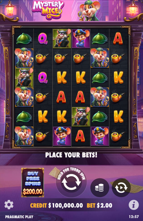 Mystery Mice Slot from Pragmatic Play Mobile